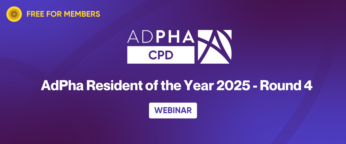 AdPha Resident of the Year 2025- Heat 4